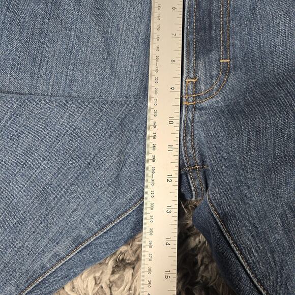 Ariat Rebar M4 Jeans Mens 38x34 Blue Relaxed Fit Bootcut Work Denim Jeans - Picture 5 of 11